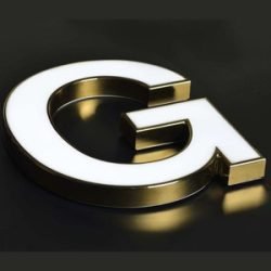 LED trimless letters